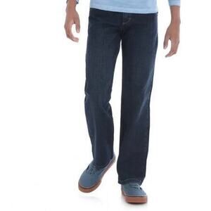Wrangler Boys Cotton Straight Leg Jeans 14 Regular